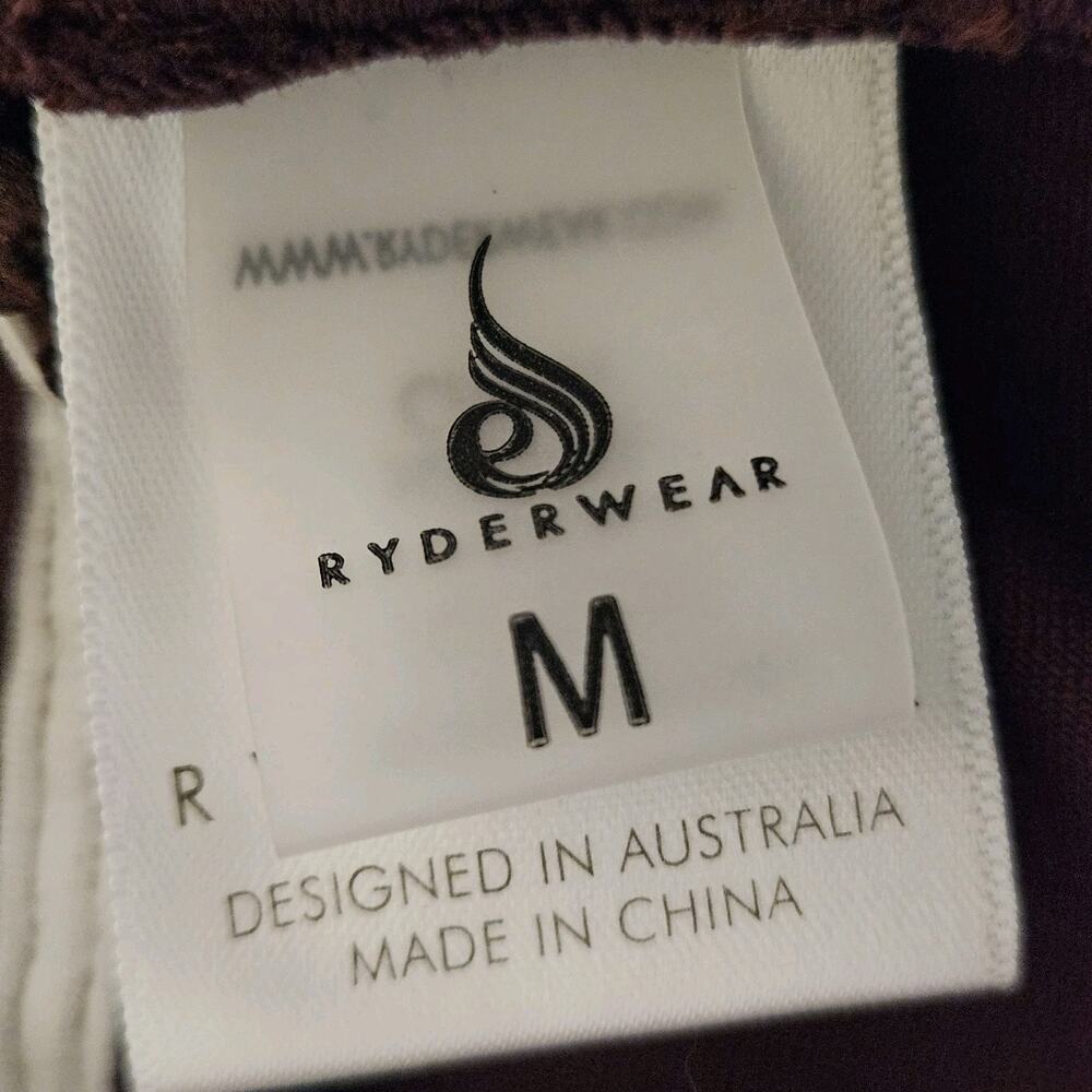 Ryderwear Scrunch Butt Leggings Medium brown Ryder Rider - Picture 5 of 7